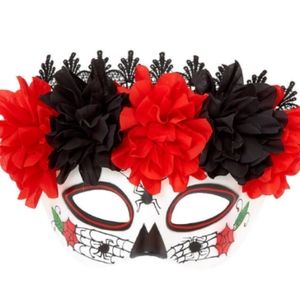 NWT Claire's Traditional Day of The Dead Mask